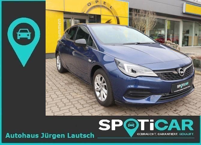 Blau Gebraucht 2021 Opel Astra Limousine | 12.500 € (Guter Preis) - Bild 1/4
