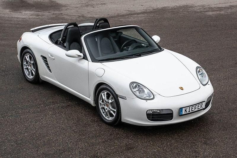 Gebraucht Porsche Boxster 239 PS (175 kW) 2005 Weiß Cabrio