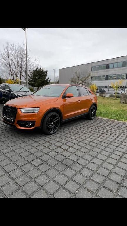 Orange Gebraucht 2013 Audi Q3 S-Line SUV | 13.499 € (Guter Preis) - Bild 1/4