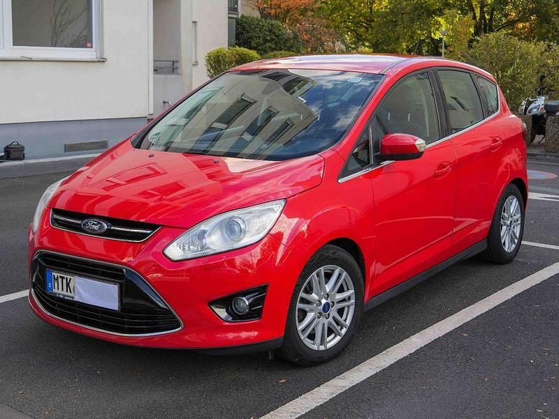 Rot Gebraucht 2013 Ford C-MAX Titanium Van / Kleinbus | 4.500 € (Guter Preis) - Bild 1/4