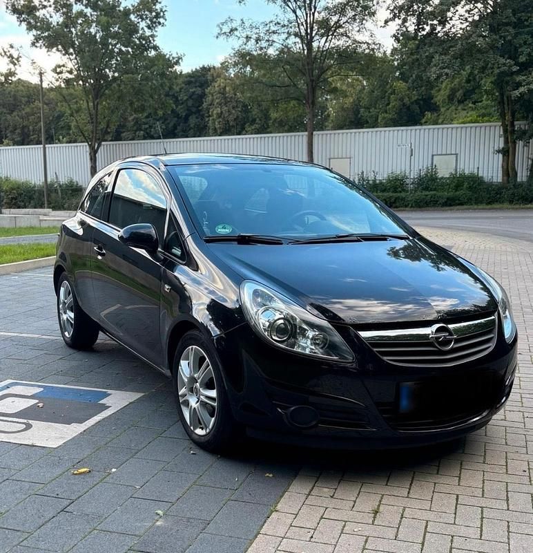 Gebraucht Opel Corsa 80 PS (58 kW) 2008 Schwarz Kleinwagen