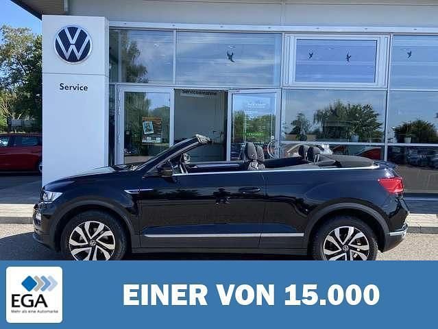 Schwarz metallic Gebraucht 2021 VW T-Roc SUV | 26.310 € (Fairer Preis) - Bild 1/4