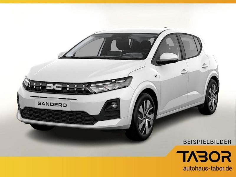 Neu Dacia Sandero Expression 101 PS (74 kW) 2025 Weiß (arktisweiß) Limousine