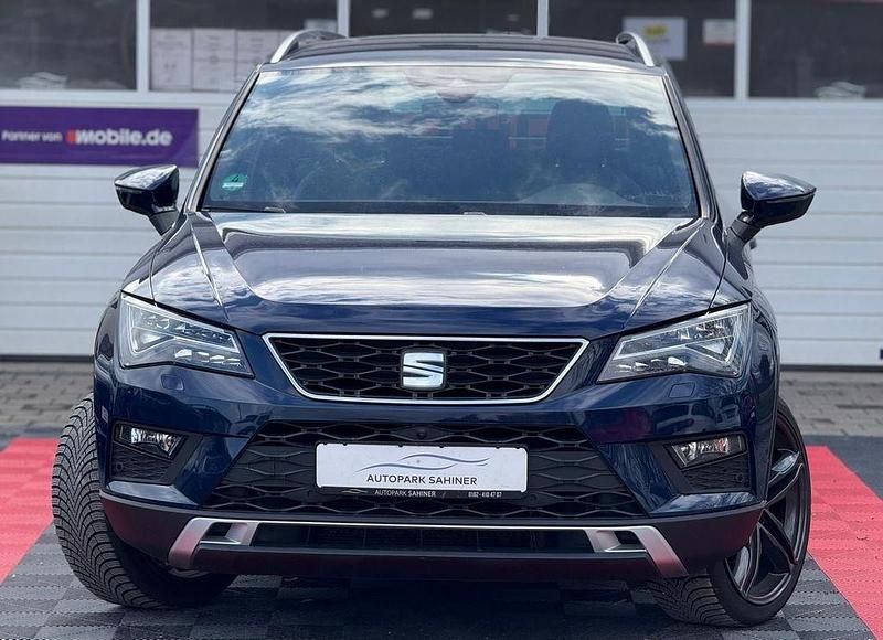 Gebraucht Seat Ateca XCELLENCE 150 PS (110 kW) 2017 Mediterranean blue SUV
