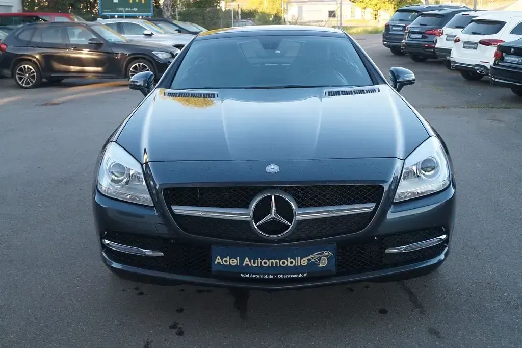 Usata Mercedes SLK200 184 CV (135 kW) 2014 Grigio Cabrio