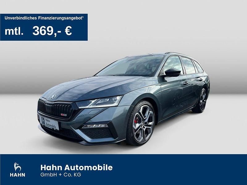 Quarzgrau metallic met. Gebraucht 2022 Skoda Octavia RS Kombi | 29.490 € (Fairer Preis) - Bild 1/3