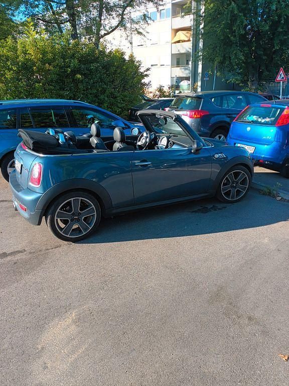 Blau Gebraucht 2009 Mini Cooper S Cabriolet Cabrio | 7.900 € (Guter Preis) - Bild 1/4