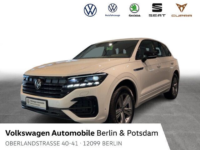 Oryxwhite perlmutteffekt Gebraucht 2022 VW Touareg R-line SUV | 51.870 € (Superpreis) - Bild 1/4