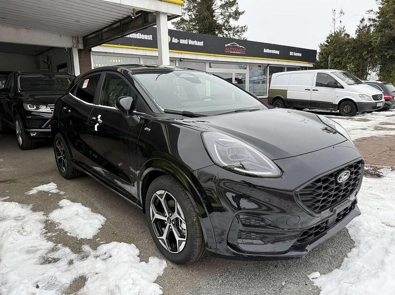 Neu Ford Puma ST-Line 125 PS (91 kW) 2025 Obsidianschwarz metallic SUV