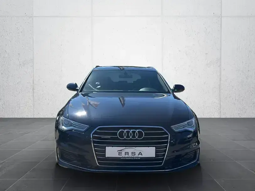 Usata Audi A6 S-Line 272 CV (200 kW) 2015 Blu Station wagon