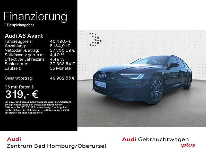 Firmamentblau metallic Gebraucht 2024 Audi A6 S-Line Kombi | 45.490 € (Fairer Preis) - Bild 1/4
