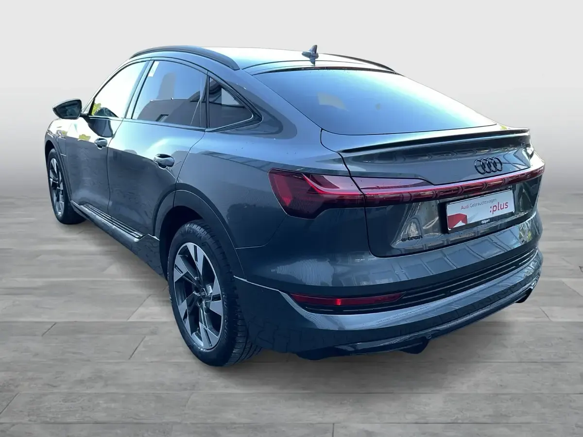 Gebraucht Audi e-tron Sportback S-Line 300 kW (408 PS) 2022 Daytonagrau perleffekt SUV