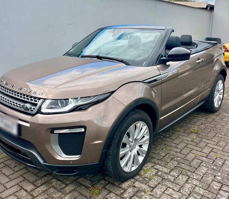 Gebraucht Land Rover Range Rover evoque 241 PS (177 kW) 2017 Braun Cabrio