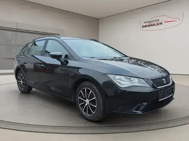 Second-hand Seat Leon ST 110 CP (80 kW) 2015 Negru Break