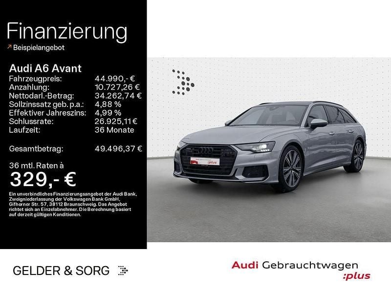 Gebraucht Audi A6 S-Line 340 PS (250 kW) 2022 Florettsilber metallic Kombi