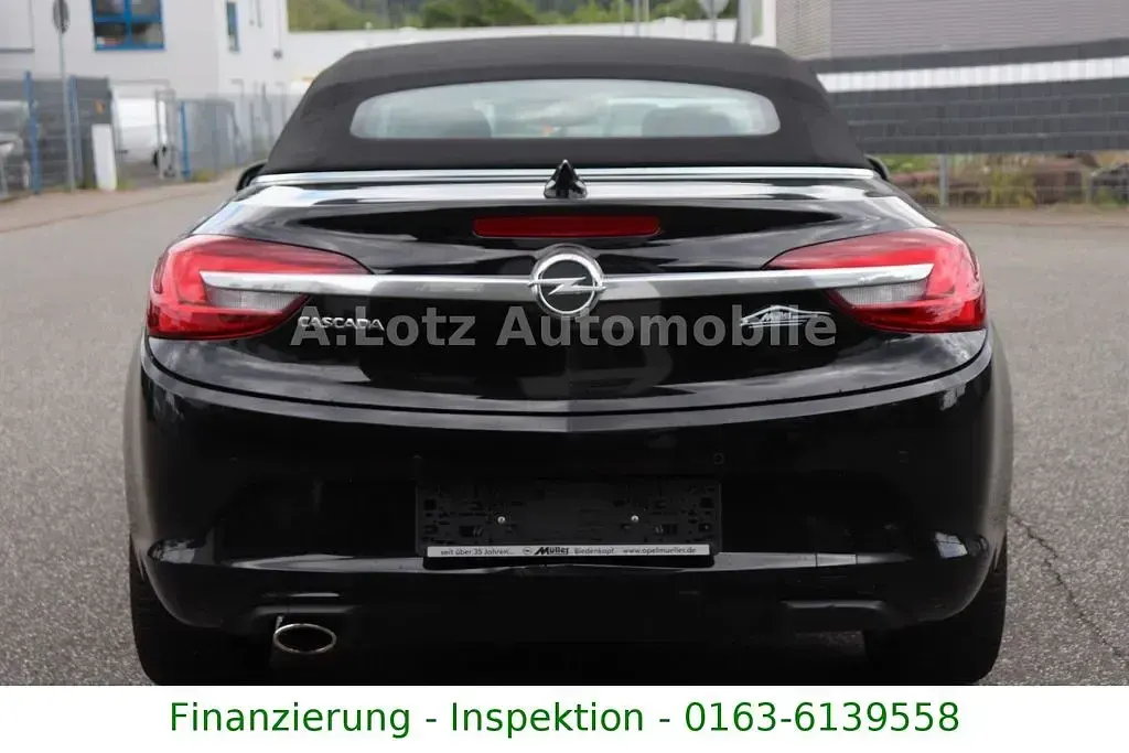 Gebraucht Opel Cascada Edition 140 PS (102 kW) 2018 Schwarz Cabrio