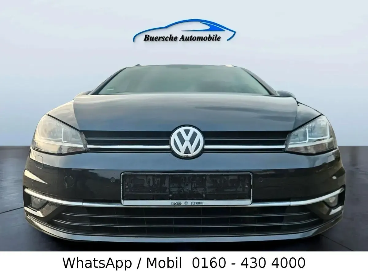 Gebraucht VW Golf VII Join 116 PS (85 kW) 2019 Schwarz Kombi