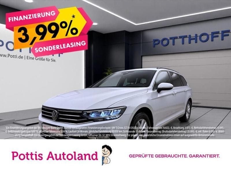 Weiss Gebraucht 2023 VW Passat Business Kombi | 27.922 € (Guter Preis) - Bild 1/4