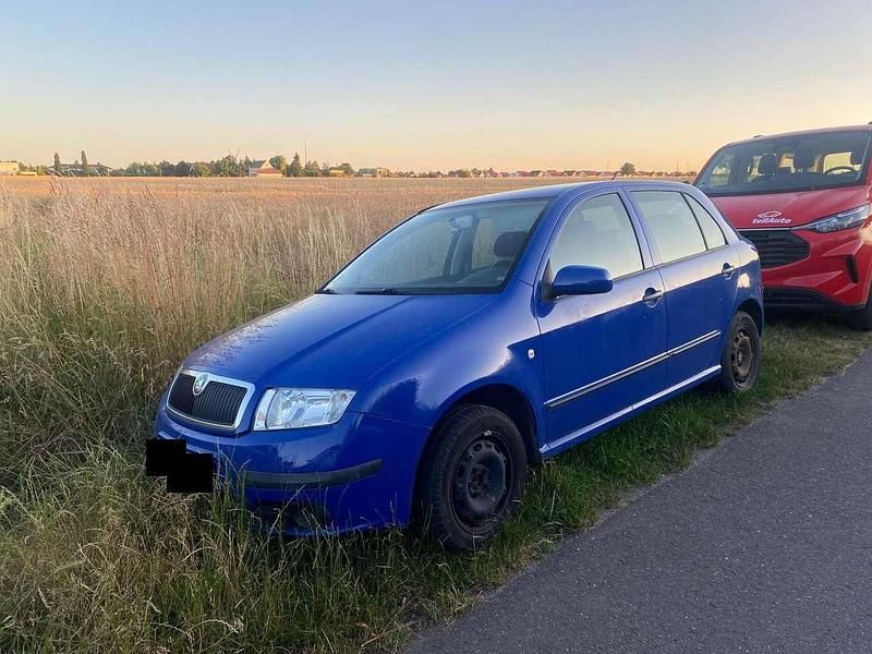 Gebraucht Skoda Fabia 75 PS (55 kW) 2004 Blau Kleinwagen