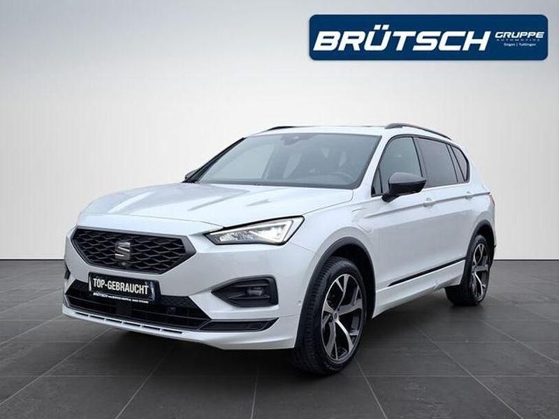 "orix" weiss metallic Gebraucht 2022 Seat Tarraco FR SUV | 32.480 € (Etwas zu teuer) - Bild 1/4