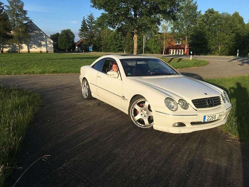Weiß Gebraucht 2002 Mercedes CL600 Coupé | 28.765 € (Teuer) - Bild 1/4