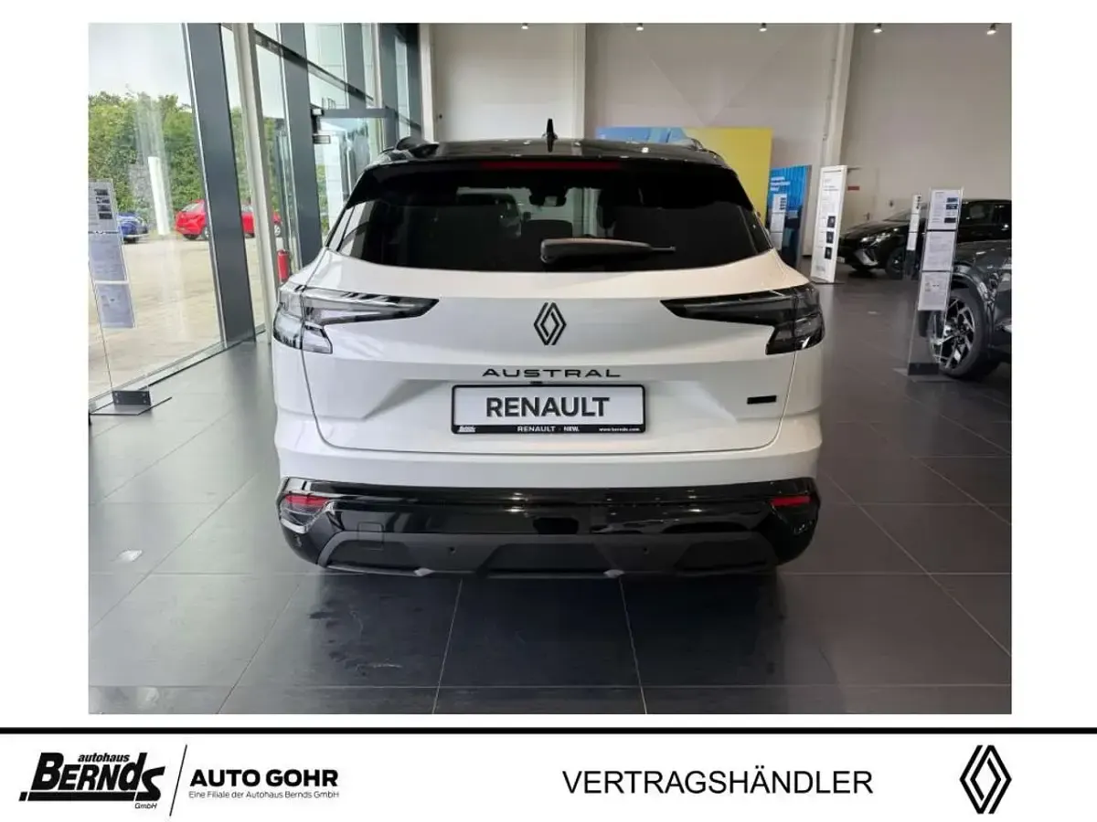 Neu Renault Austral Esprit Alpine 200 PS (147 kW) 2026 Perlmuttweiss metallic/dach in blackpearlschwarz SUV