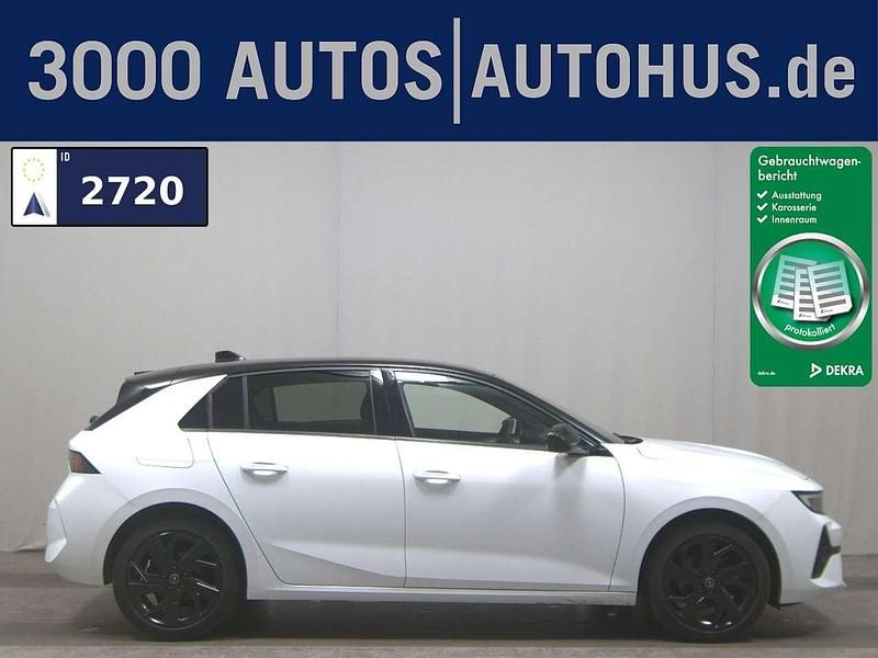 Lack weiss banquise/typ aussen Gebraucht 2023 Opel Astra GS Line Limousine | 16.980 € (Superpreis) - Bild 1/4