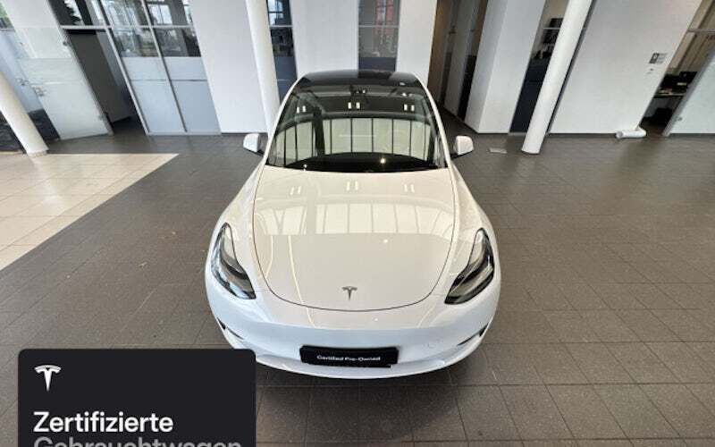 Weiß Gebraucht 2022 Tesla Model Y Long Range SUV | 37.700 € (Fairer Preis) - Bild 1/4