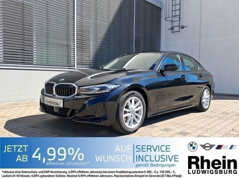 Schwarz Gebraucht 2024 BMW 318 Limousine | 34.389 € (Fairer Preis) - Bild 1/4