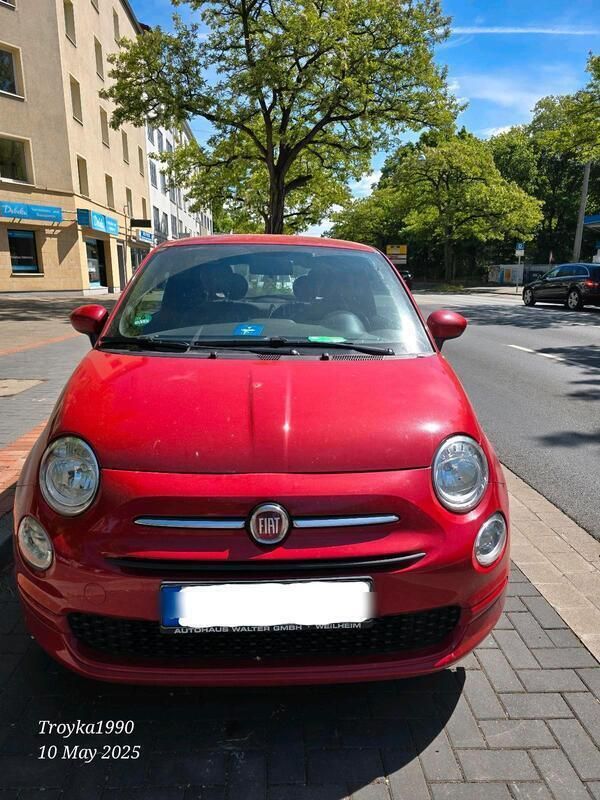 Rot Gebraucht 2020 Fiat 500 Kleinwagen | 8.000 € (Superpreis) - Bild 1/4