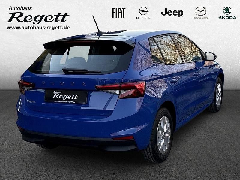 Gebraucht Skoda Fabia Selection 95 PS (69 kW) 2024 Blau Limousine