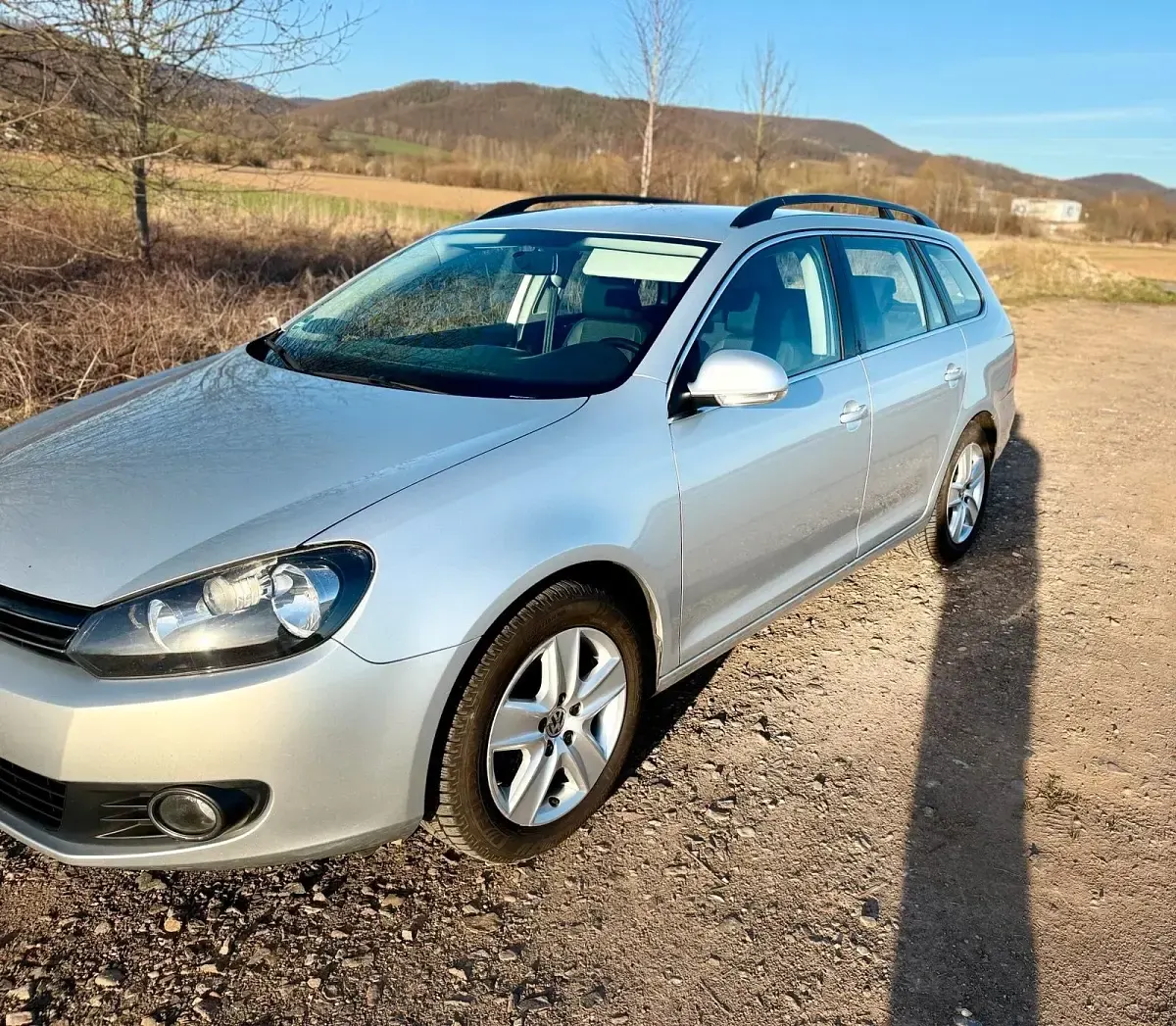 Gebraucht VW Golf VI 125 PS (91 kW) 2009 Silber Kleinwagen
