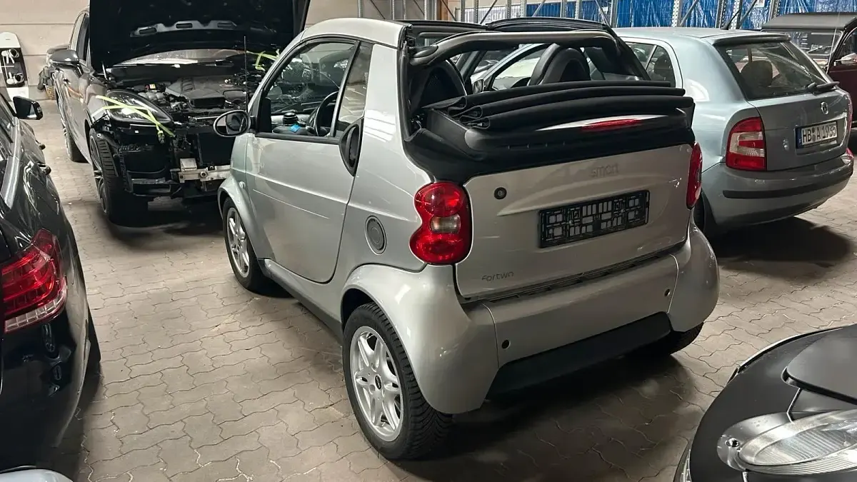 Gebraucht Smart ForTwo Cabrio 61 PS (44 kW) 2005 Silber Cabrio