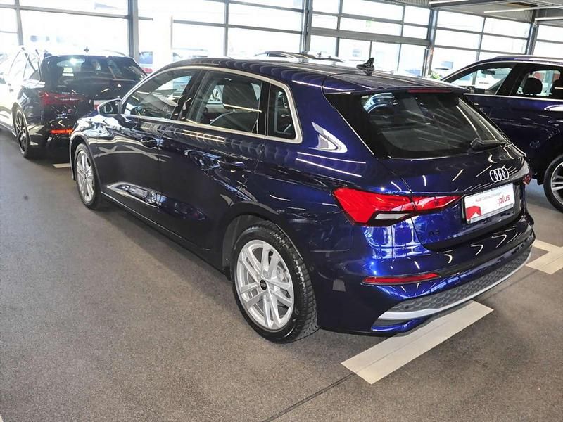 Usata Audi A3 Advanced 150 CV (110 kW) 2025 Blu Berlina