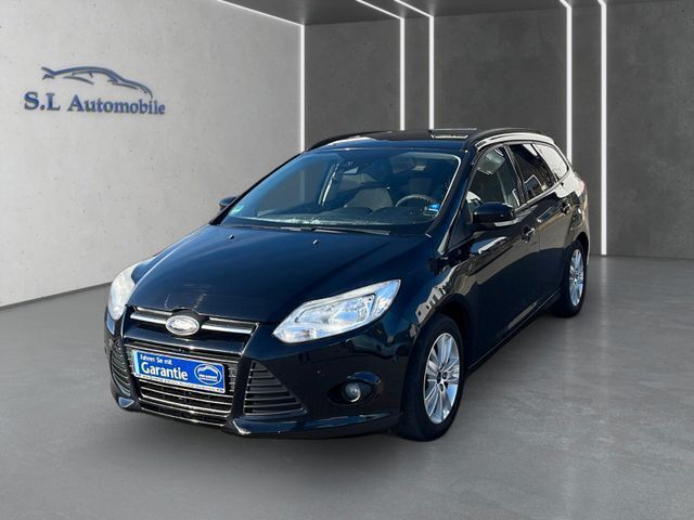 Gebraucht Ford Focus Trend 105 PS (77 kW) 2011 Pantherschwarz metallic Kombi