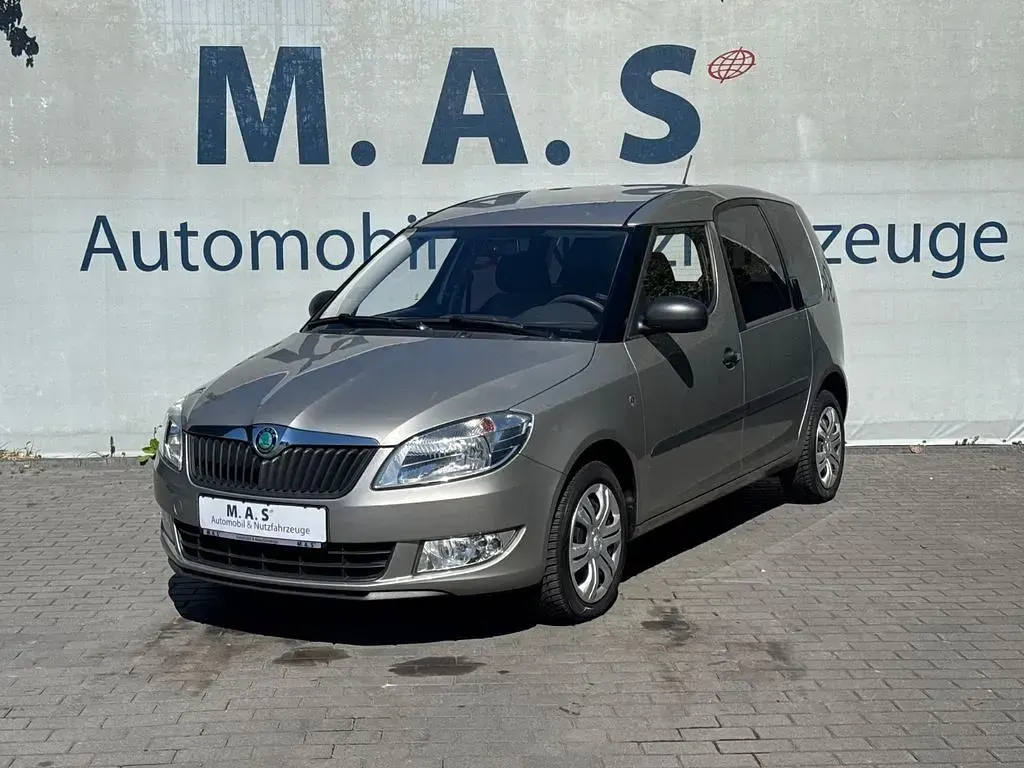 Gebraucht Skoda Roomster Plus Edition 69 PS (50 kW) 2012 Beige Van / Kleinbus