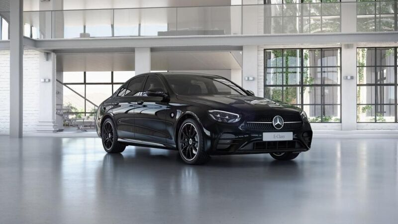 Gebraucht Mercedes E220 AMG 200 PS (147 kW) 2023 Unilack schwarz Limousine