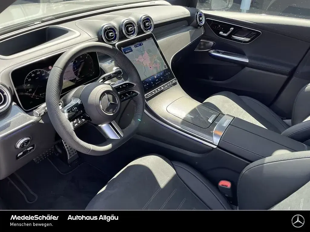 Gebraucht Mercedes GLC450 AMG 367 PS (269 kW) 2026 Manufaktur alpingrau uni SUV