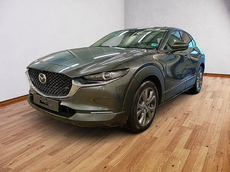 Machine gray (metallic) Gebraucht 2025 Mazda CX-30 Takumi-Line SUV | 28.990 € - Bild 1/4