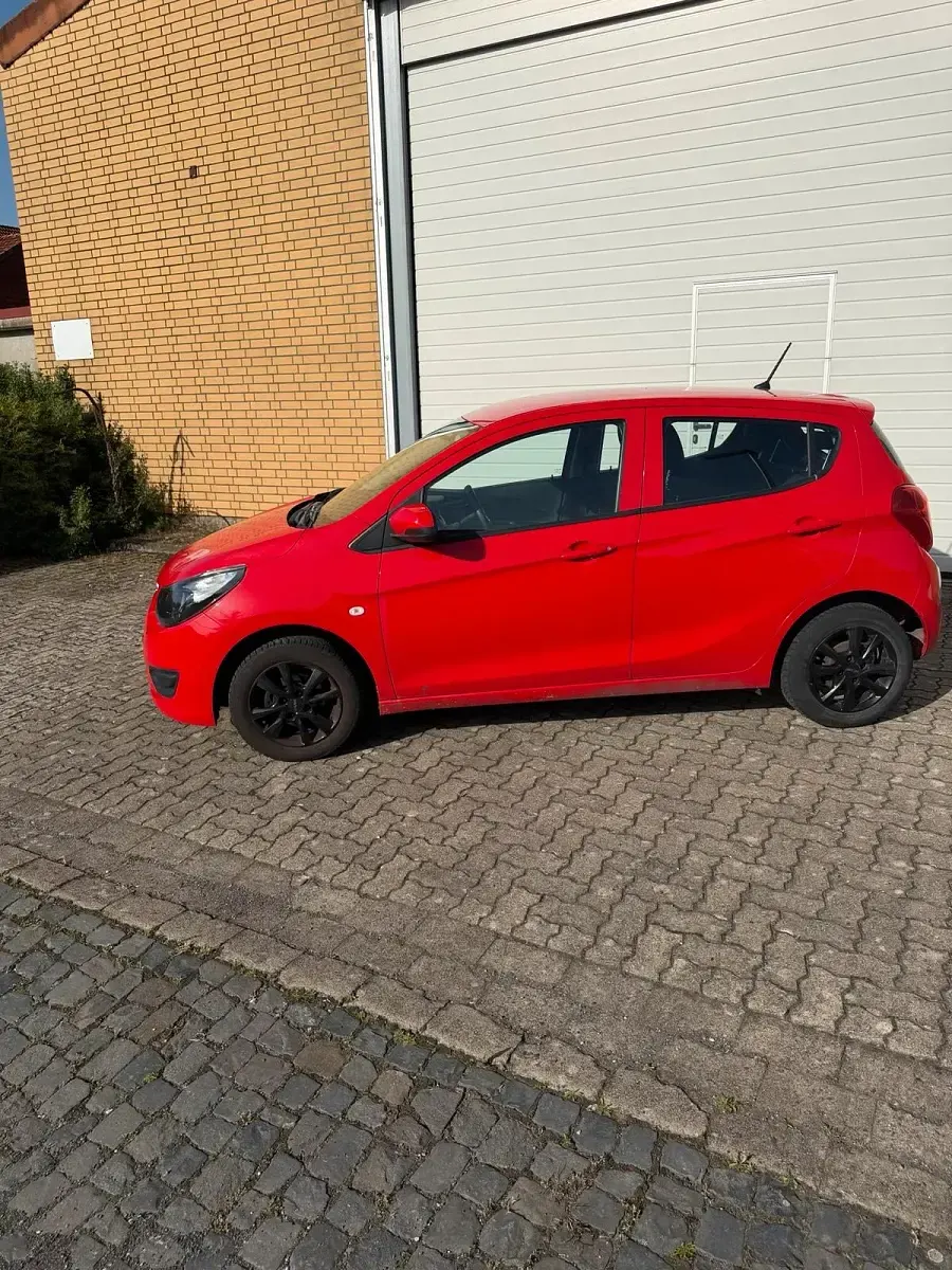 Gebraucht Opel Karl 75 PS (55 kW) 2016 Rot Kleinwagen