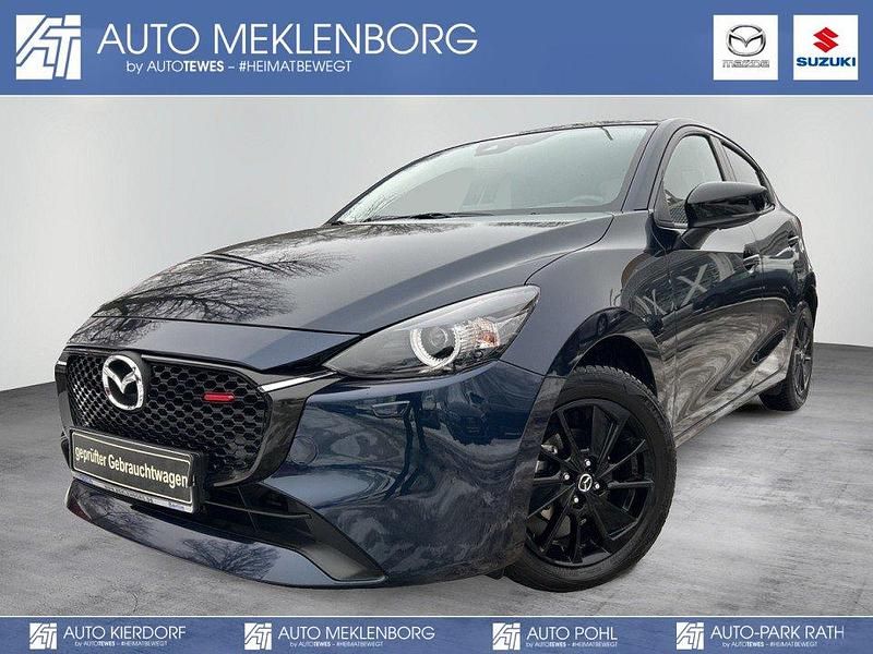 Deep crystal blue Gebraucht 2023 Mazda 2 Homura-Line Kleinwagen | 18.490 € (Fairer Preis) - Bild 1/4