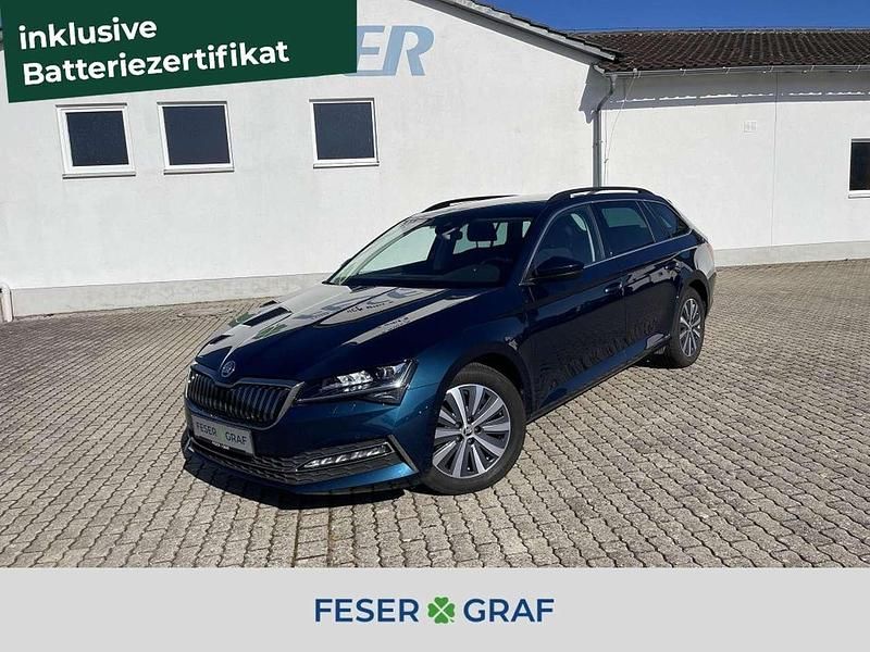 Gebraucht Skoda Superb Ambition 218 PS (160 kW) 2022 Blau Kombi
