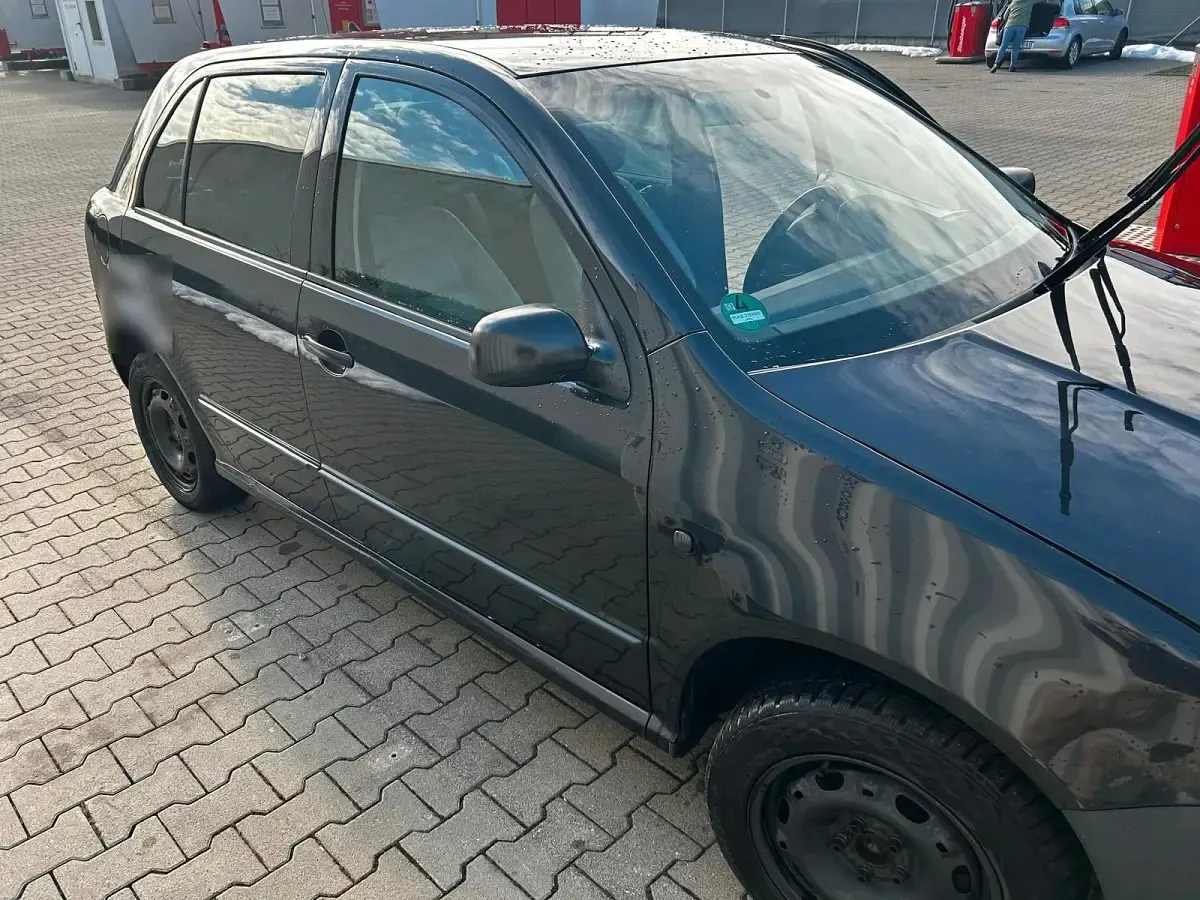 Second-hand Skoda Fabia 75 CP (55 kW) 2006 Negru Berlinǎ