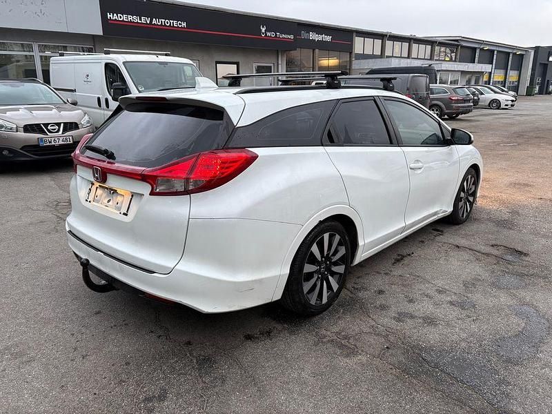 Gebraucht Honda Civic 120 PS (88 kW) 2014 Weiß Kombi