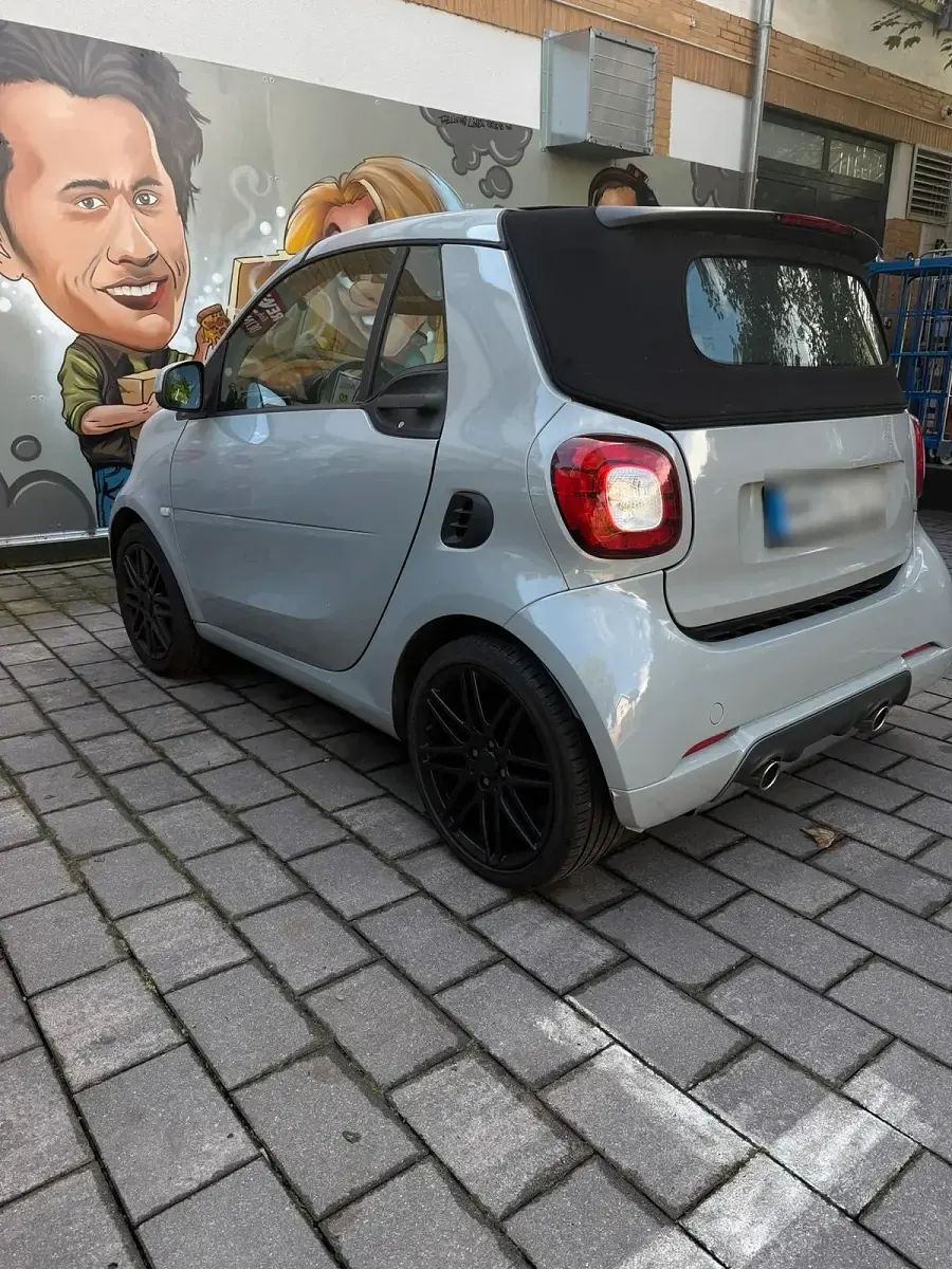 Gebraucht Smart ForTwo Cabrio Brabus 90 PS (66 kW) 2016 Grau Cabrio