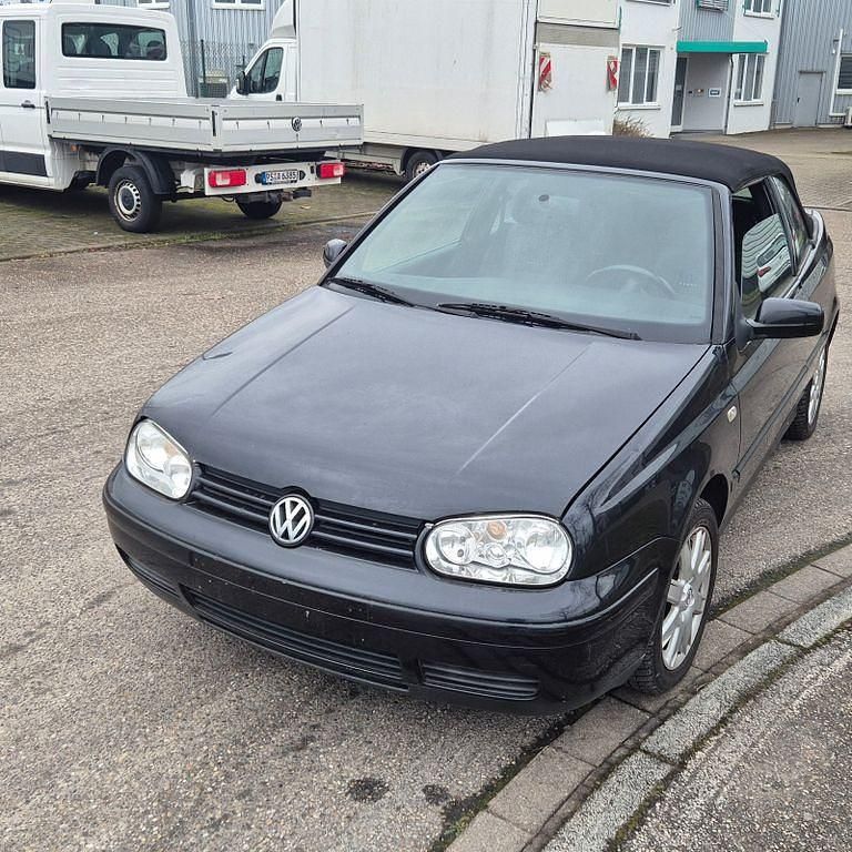 Schwarz Gebraucht 2002 VW Golf Cabrio | 1.300 € (Fairer Preis) - Bild 1/4