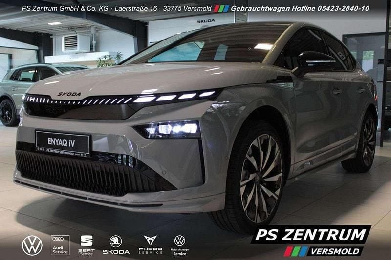 Stahlgrau Neu 2025 Skoda Enyaq iV SportLine SUV | 56.730 € (Fairer Preis) - Bild 1/4