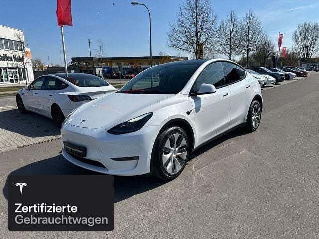 Gebraucht Tesla Model Y Long Range AWD 258 kW (351 PS) 2021 Weiß SUV