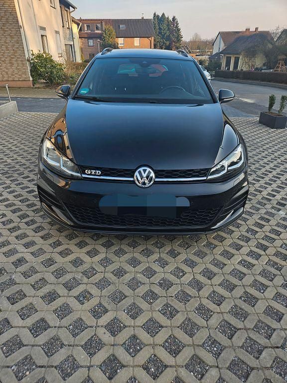 Schwarz Gebraucht 2017 VW Golf VII GTD Kombi | 10.900 € (Superpreis) - Bild 1/4