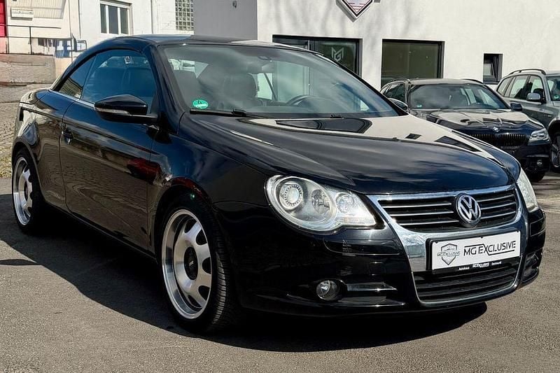 Gebraucht VW Eos 122 PS (89 kW) 2009 Schwarz Cabrio